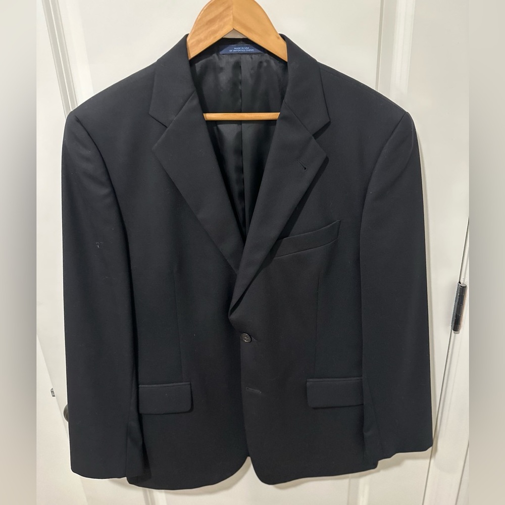 Joseph Abboud Black Suit Jacket - Size 42S